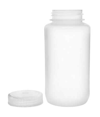 EISCO 12PK Reagent Bottles, 1000ml - Wide Mouth with Screw Cap - Polypropylene - Translucent Labs in Saudi Arabia