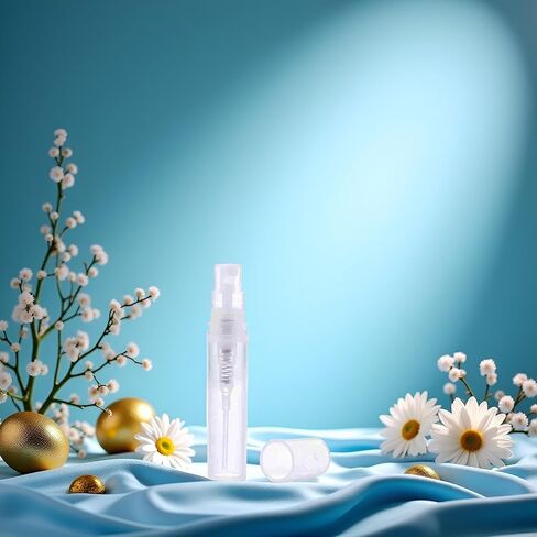 5Pcs 2ml Clear Mini Empty Perfume Bottle,Protable Liquid Container Atomizer Bottles Plastic Sample Bottles Spray Refillable Containers Bottle in Saudi Arabia