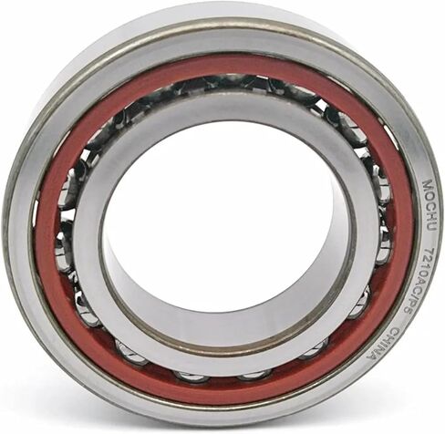 1pcs 7210 7210AC 7210AC/P5 50X90X20 Angular Contact Bearings Spindle Bearings 25 Contact Angle in Saudi Arabia