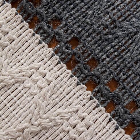 Boho Table Runner with Tassels 48 Inches Long Beige Soft Cotton Farmhouse Rustic Modern Spring Dining Coffee Small Table Runner for Festival Party Home Christmas Decoration in Saudi Arabia