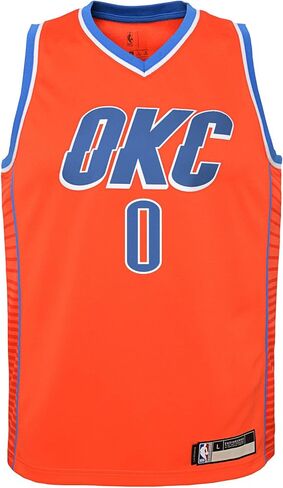 Outerstuff NBA Boys Youth (8-20) Russell Westbrook Oklahoma City Thunder Swingman بيان جيرسي in Saudi Arabia