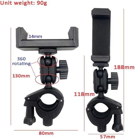 Generic Marching Band Music Lyre,Securely Mount Phone Phone Holder Lightweight Musical Instrument Phone Stand for Trumpet Clarinet in Saudi Arabia