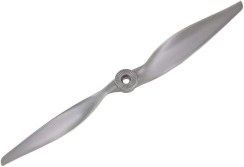 اوكسيل مراوح تعمل بجهاز تحكم عن بعد CW 9x4.5 انش 2 ريشة للطائرة من النايلون رمادي 3 قطع مع حلقات محول in Kuwait