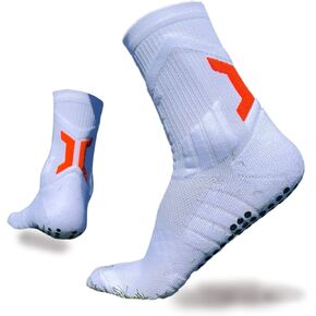 Anti Slip Soccer Socks, Non Slip Football/Basketball/Hockey Sports Grip Pads Socks
