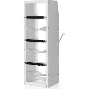 VEVOR Refrigerant Tank Rack, with 3 x 30-50lb Bottle Tanks, Cylinder Tank Rack 14.64x13.97x46.06 in, Refrigerant Cylinder Rack Gas Cylinder Racks and Holders for Freon, Gases, Oxygen, Nitrogen