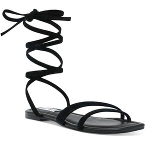 Steve Madden Womens Garvan Suede Strappy Gladiator Sandals