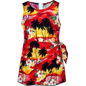 Pacific Legend Girls Hawaiian Sarong Dresses