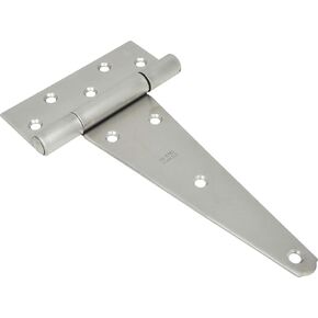 851830 Heavy Duty T-Hinges Stainless Steel 8"