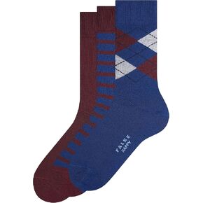 FALKE Men Happy Box Crew Cut M 3 Pairs