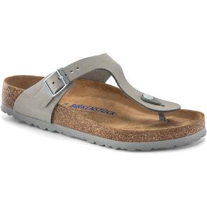 Birkenstock Women's Soft Footbed Gizeh SFB Dove Gray Nb R