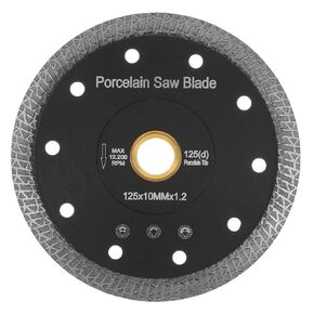 Super Thin Diamond Blade Tile Cutting Blade, 5" (125mm) Super Thin Blade Tile Porcelain Blades for Marble Porcelain Ceramic Tile