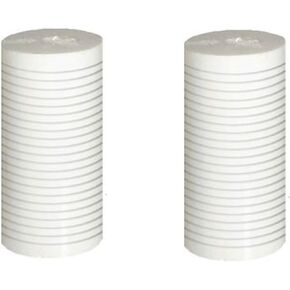 CFS – 2 Pack Polypropylene Whole House Water Filter Cartridges Compatible with CMB-510-HF, IHS12-D4 UV System Models – Removes Bad Taste & Odor – Replacement Filter Cartridge – 5 Micron – White