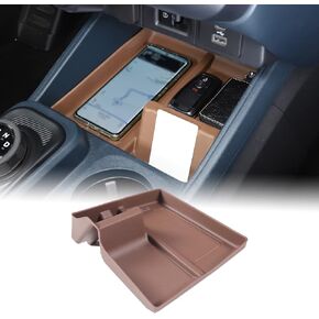 Car Center Console Organizer Compatible with Ford Maverick 2022-2024 Central Control Groove Shock Pad Organizer Tray Storage Insert Tray Gear Shift Secondary Storage Box Container Storage Accessories