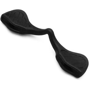 Asian Fit Nose Pads Replacement for Oakley EVZero Sunglasses OO9308 OO9313 OO9337 OO9383 OO9386 OO9388 OO9389 OO9410 (Black - 2 Pairs)
