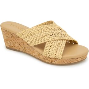 XOXO Women's Janaine-b Wedge Sandal