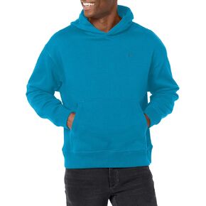 Calvin Klein Men's Relaxed Fit Monogram Logo Fleece Hoodie in Kuwait