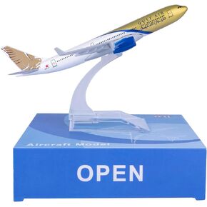 Plane 1/400 Scale Diecast Model Airplanes for Adults Bahrain Gulf A330 Airplane Model Planes Die-cast Airplanes for Home/Office Décor in Saudi Arabia