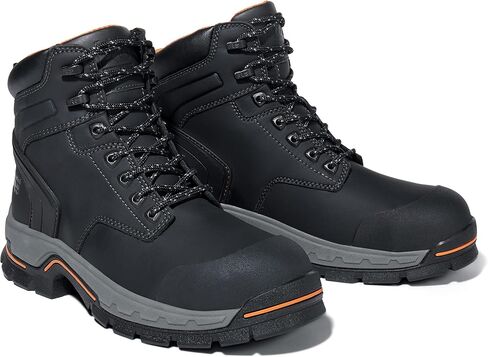 حذاء Timberland PRO الرجالي Stockdale مقاس 6 بوصة من خليط معدني آمن لأصابع القدم Gripmax صناعي مقاوم للانزلاق in Saudi Arabia
