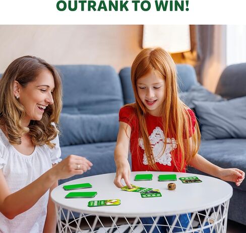 Skillmatics Trump Card Game - Rank Up Animals, Memory Game, Perfect for Boys, Girls, Kids, and Families Who Love Board Games, Travel Friendly, Gifts for Ages 7, 8, 9 and Up in Saudi Arabia