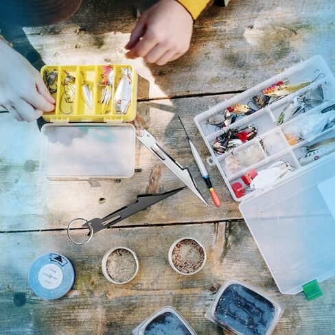 أداة ربط عقدة الصيد السريعة، أداة ربط عقدة الصيد السريعة، ملحقات صيد السمك الذبابة، أداة ربط عقدة الأظافر للخطافات والسحر والخطوط in Kuwait