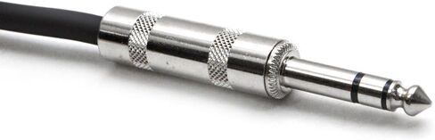 Seismic Audio - SATRX-F3-8 Pack of Black 3' 1/4" TRS to 1/4" TRS Patch Cables in Saudi Arabia