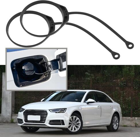 eMagTech 2X غطاء خزان الوقود استبدال حبل 1H0201553B 1J0201550A متوافق مع Audi A1/A2/A3/A4/A6/A8 متوافق مع خط غطاء وقود زيت جيتا البلاستيكي in Saudi Arabia
