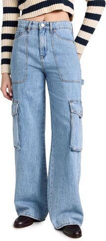 [BLANKNYC] Womens Women's The Franklin Fit Cargo Carpenter Denim PantJeans in Saudi Arabia