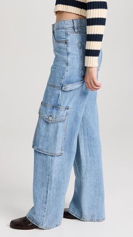 [BLANKNYC] Womens Women's The Franklin Fit Cargo Carpenter Denim PantJeans in Saudi Arabia