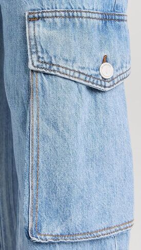 [BLANKNYC] Womens Women's The Franklin Fit Cargo Carpenter Denim PantJeans in Saudi Arabia