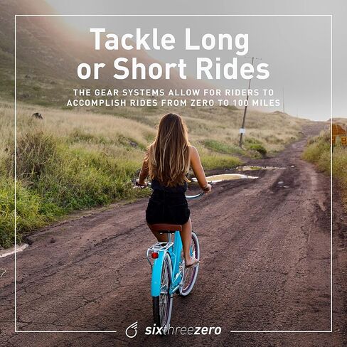 دراجة شاطئية للسيدات من sixreezero EVRYjourney، دراجة هجينة للتجول خطوة بخطوة in Kuwait