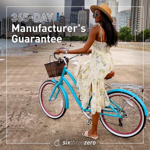 دراجة شاطئية للسيدات من sixreezero EVRYjourney، دراجة هجينة للتجول خطوة بخطوة in Kuwait
