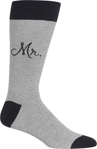 Hot Sox Men's Fun Wedding Groom Crew Socks-1 Pair Pack-Cool & Funny Husband Gifts in Saudi Arabia