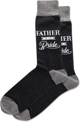 Hot Sox Men's Fun Wedding Groom Crew Socks-1 Pair Pack-Cool & Funny Husband Gifts in Saudi Arabia