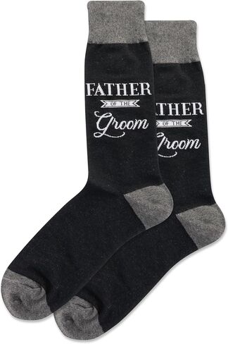 Hot Sox Men's Fun Wedding Groom Crew Socks-1 Pair Pack-Cool & Funny Husband Gifts in Saudi Arabia