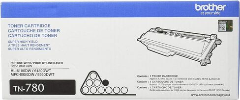 Brother Genuine TN-780 (TN780) Super High Yield Black Laser Toner Cartridge 2-Pack in Saudi Arabia