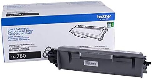 Brother Genuine TN-780 (TN780) Super High Yield Black Laser Toner Cartridge 2-Pack in Saudi Arabia