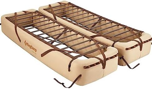 KingCamp Camping Air Bed Frame with Ultralight Inflatable Backpacking Pads, Single High Inflatable Blow-Up Bed Frame for Home, Tent (Bed Only, Air Pump and Mattress Not Included) in Kuwait