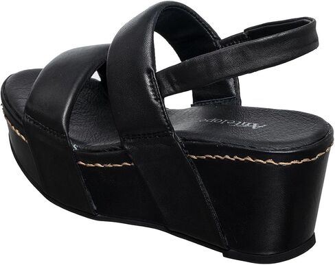 Antelope Women's Kacy Leather Wedge Platform Sandals in Saudi Arabia