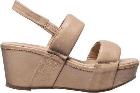 Antelope Women's Kacy Leather Wedge Platform Sandals in Kuwait
