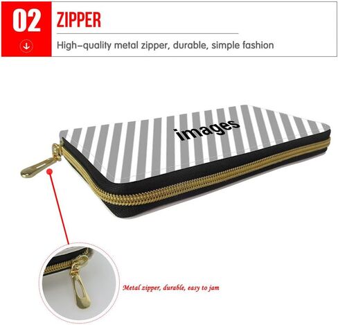 العناق فكرة الكلب الراعي الألماني طباعة الجلود مخلب محفظة طويلة محفظة حامل البطاقة المنظم السيدات المحفظة in Kuwait