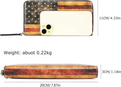 Zipper Wallet For Women Genuine Leather Slim Womens Wallets Large Capacity With Unique Street Culture Graffiti Printing (Ca-Graff) in Saudi Arabia