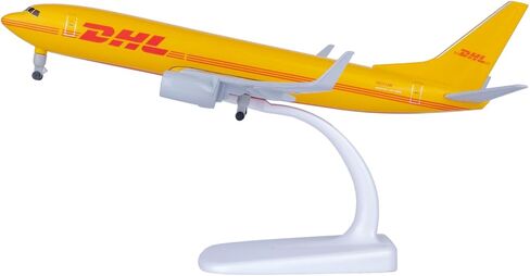 1/300 مقياس طائرات DHL B737 نموذج طائرة للبالغين سبيكة معدنية طائرات طائرة نموذجية عدة طائرة جمع للهدايا in Saudi Arabia