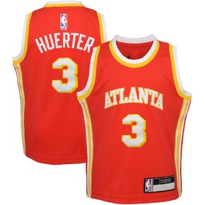 Kevin Huerter Atlanta Hawks NBA Red #3 Infants Toddler Icon Edition Swingman Player Jersey in Saudi Arabia