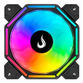 مروحة Computer Case Cooler - MODE RISE USA - HEX- اللوحة الأم -120 مم - ARGB - أسود in Kuwait