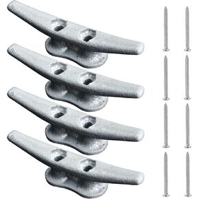 Dock Cleats Boat Dock Cleats Galvanized Boat Cleats Marine Grade Dock Cleats Rope Cleats for Boat, Kayak, Rope Tie Down, Deck and Decor in Kuwait