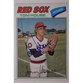 Tom House مليون دولار Arm Sox تم توقيعه 1977 Topps #358 بطاقة موقعة 16F - بطاقات موقعة للبيسبول in Saudi Arabia