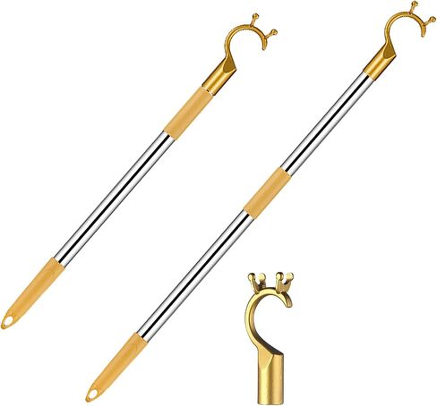 Reach Stick Long Pole Utility Hook 56" Extended Reaching Tool for High Area Closet Ceiling in Saudi Arabia