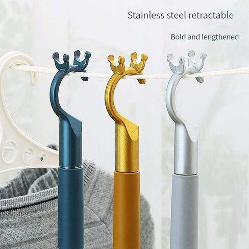 Reach Stick Long Pole Utility Hook 56" Extended Reaching Tool for High Area Closet Ceiling in Saudi Arabia