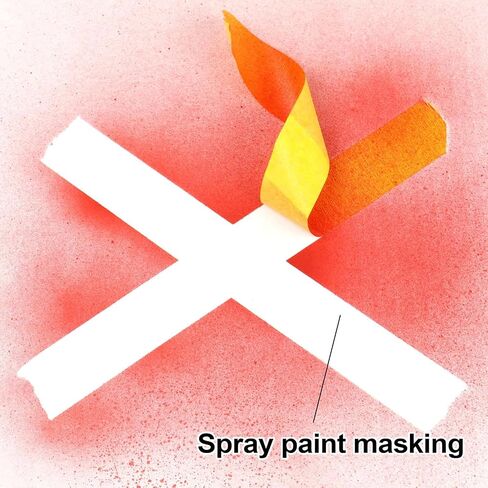 Bomi Pack Pack Painters الشريط 1 بوصة بالجملة - شريط الطلاء 20 لفات × 1 بوصة × 55 ياردة - شريط تقنيع أصفر لطلاء الجدران ، صياغة DIY ، تشطيب الحافة والمدرسة ، إجمالي 1100 ياردة in Kuwait