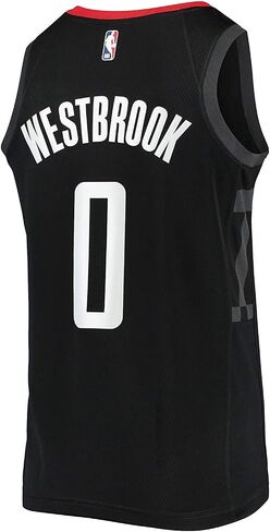 Outerstuff Russell Westbrook Houston Rockets #0 Youth 8-20 Black Statement Edition Swingman Jersey in Saudi Arabia